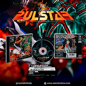 PULSTAR NEOGEO CD / NEOGEO CDZ / COMPATIVEL COM NEO4ALL DREAMCAST