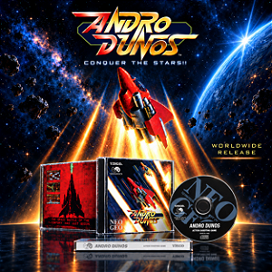 ANDRO DUNOS NEOGEO CD / NEOGEO CDZ WORLD’S FIRST PROFESSIONALLY PRODUCED PHYSICAL RELEASE