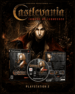 CASTLEVANIA LAMENT OF INNOCENCE DVD PLAYSTATION 2