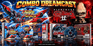 COMBO DREAMCAST ANDRO DUNOS 2 + Nightmare Creatures II + FRETE GRATIS