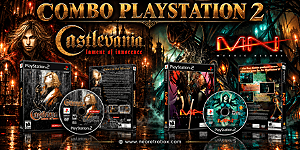 COMBO PLAYSTATION 2 castlevania lament of innocence + Mystic Nights EM INGLES EXCLUSIVO + FRETE GRATIS
