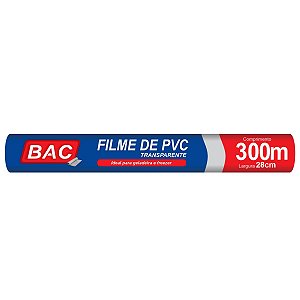 Rolo Bobina Plastico De Filme Pvc 28cm X 300 Metros