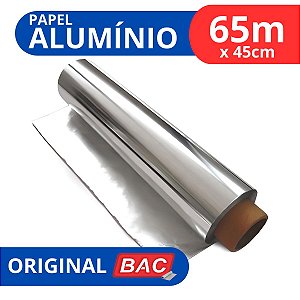 Rolo De Papel Alumínio 45 Cm X 65 Metros