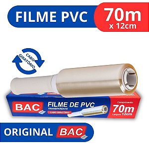 Filme Pvc Plástico Cabo Giratório 70 Metros Tattoo Volante Estética