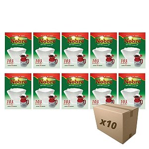 Pack 10 Cartuchos Filtro de Café 103 c/ 30