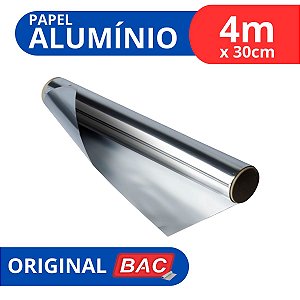 Rolos de Papel Alumínio 30cm X 4 metros