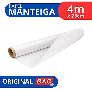 Rolo de Papel Manteiga 28cm X 4 metros