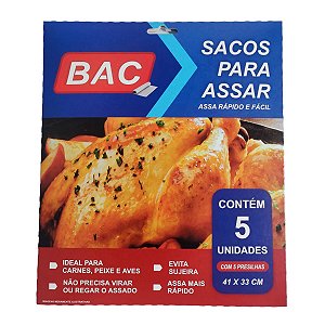 Envelope de Saco Para assar De Poliéster 41cm X 33cm 5 Sacos