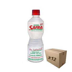 Caixa 12 Álcool 92,8º 500ML