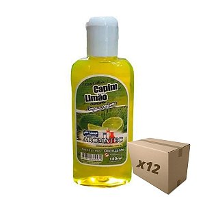 Caixa 12 Aromatizante De Ambiente Capim Limão 140 ML