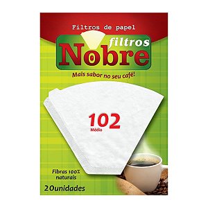 Cartuchos Filtro de Café 102 c/ 20