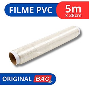 Rolo de Filme PVC 28cm X 5 metros