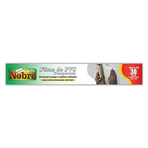 Filme PVC 28cm X 30 metros. Nobre