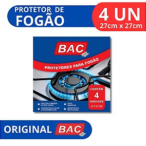 Protetor de Fogão 27cm X 27cm c/ 4un