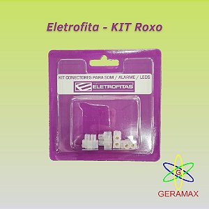 ELETROFITA - KIT ROXO - LED/SOM/ALARME