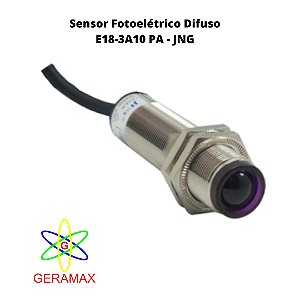 SENSOR FOTOELETRICO CIL - E18 3A10PA NA - JNG