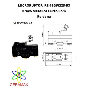 MICRORRUPTOR - RZ 15GW22S - B3 - JNG