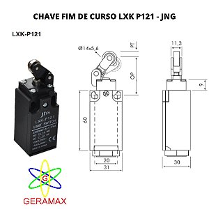 CHAVE FIM DE CURSO LXK P121 - JNG
