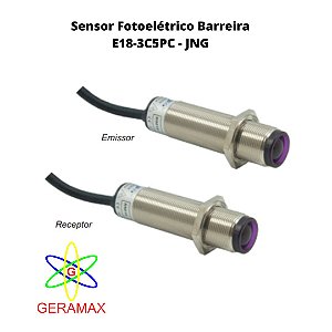 SENSOR FOT CIL BARREIRA 18MM 10~30VCC (NA+NF / PNP
