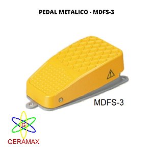 PEDAL SIMPLES - 1NA+1NF - MDFS-3 - JNG