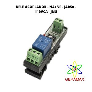 RELE ACOPLADOR - NA+NF - JAR50 - 110VCA - JNG