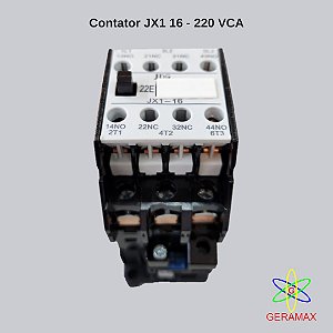 CONTATOR  16A JX1 16 2NA+2NF 220V - JNG