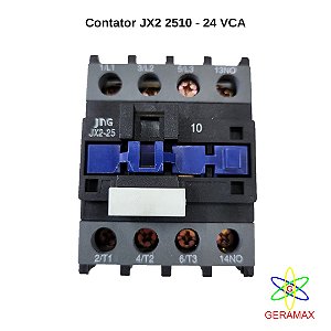 CONTATOR  25A JX2 2510 - 1NA  24VCA - JNG