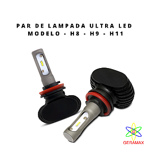 LAMPADA LED FAROL - H8 - H9 - H11 -  R1 H11 - ATOP