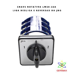 CHAVE ROTATIVA LW26-32A - 6N/3 - LIG-DESL-REVERSAO
