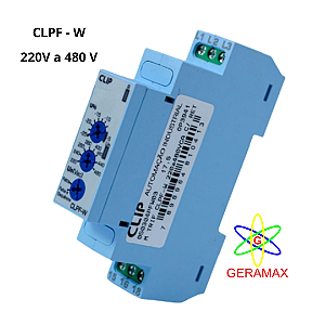 MONITOR DE TENSAO TRIFASICO CLPF-W 220 480 - CLIP