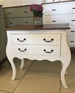 Cômoda bombê 2 gavetas