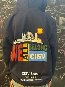 Agasalho de moletom WE ALL BELONG CISV