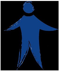 PIN boneco CISV AZUL