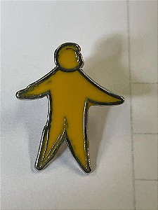 PIN boneco CISV AMARELO