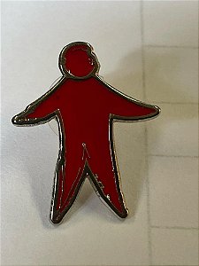 PIN boneco CISV VERMELHO