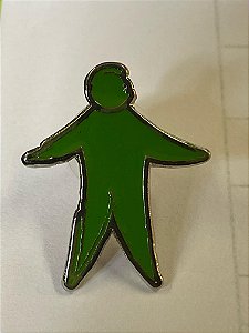 PIN boneco CISV VERDE
