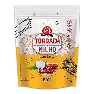 Torrada de Milho com Coco (75g) Okoshi