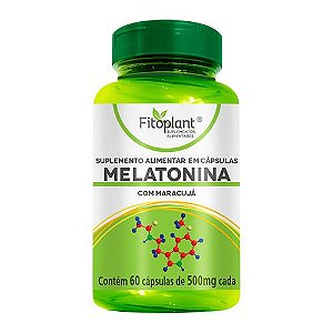 Encapsulado Melatonina 500mg (60caps) Fitoplant