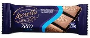Barrinha de Chocolate sem Açúcar Laciella (20g)