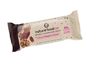 Barrinha de Tâmara com Cookies and Cream (35g) Nature Foodbar