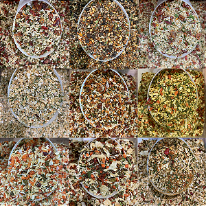 Kit Temperos SEM SÓDIO - 100g de cada