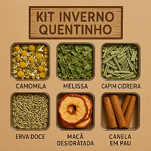 Kit Inverno Quentinho - Chás