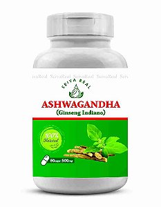 Encapsulado Ashwagandha - Ginseng Indiano (60 caps) Seiva Real