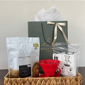 Kit Delicado GRÃO 250g e Porta Filtro