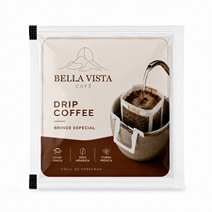 Drip Coffee Personalizado 10g – Brinde corporativo Individual