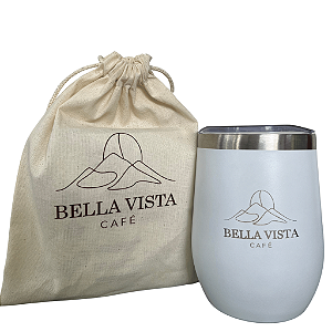Kit Copo Térmico Bella Vista + Drip Coffee Delicado 5un