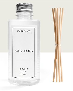 Refil Difusor Capim Limão 250ml