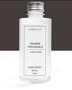 Refil Home Spray Fougère Patchoulli e Acordes Verdes 250ml
