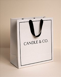 Sacola para Presente Candle & Co.