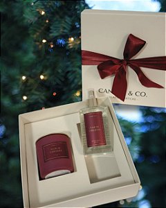 Kit Luxo Natal Home Spray & Vela